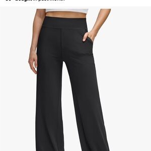 Women's Black Wide-Leg Pants
